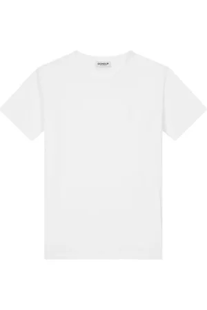 Dondup Koszulki, Kobieta, Biały, M, T-shirt z poliestru