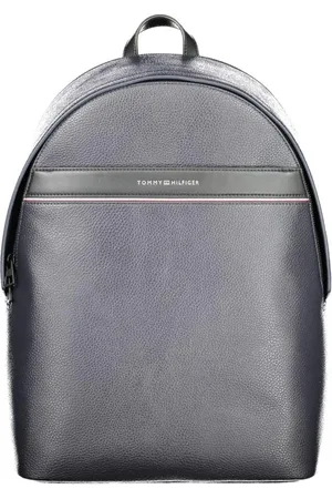 Tommy Hilfiger Torebki, Mężczyzna, Niebieski, ONE SIZE, Miejski Plecak z Przegródką na Laptopa