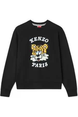Kenzo Bluzy, Mężczyzna, Czarny, XL, Stylowe Bluzy i Swetry
