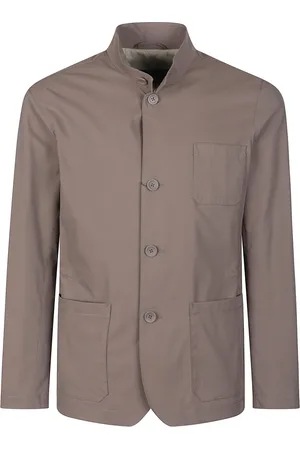 HERNO Kurtki, Mężczyzna, Beżowy, 2XL, Kurtka Puchowa Bawełniana