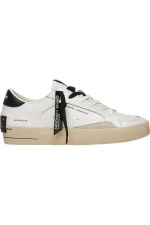 Crime london Buty, Mężczyzna, Biały, 42 EU, Zamsz, Sneakers