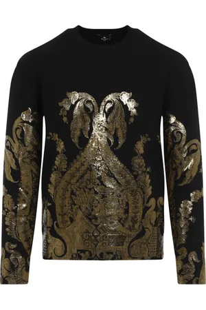 Etro Swetry, Kobieta, Czarny, S, Czarny Sweter dla Kobiet Aw 24