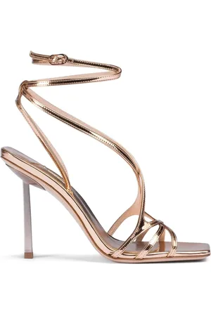 LE SILLA Buty, Kobieta, Różowy, 39 EU, Sandały na Szpilce z Boczną Sprzączką