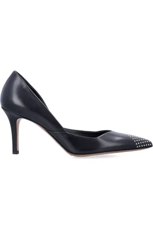 Isabel Marant Buty, Kobieta, Czarny, 38 EU, Czarne Czółenka z Ozdobnym Nosem