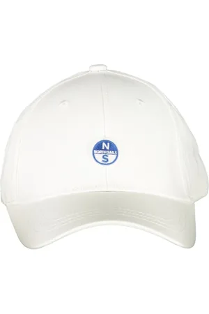 North Sails Akcesoria, Mężczyzna, Biały, ONE SIZE, Biały Bawełniany Kapelusz z Logo