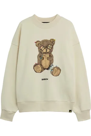 BARROW Bluzy, Mężczyzna, Biały, S, Biała bluza dla stylowego wyglądu