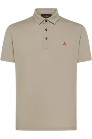 Peuterey Koszulki, Mężczyzna, Szary, XL, Beige Polo Shirt Mezzola 02