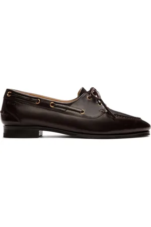 Bally Buty, Kobieta, brązowy, 36 EU, Brązowe skórzane mokasyny