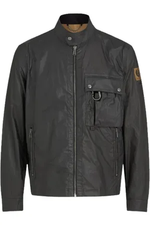 Belstaff Kurtki, Mężczyzna, Czarny, XL, Bawełna, Kurtka Centenary Racer