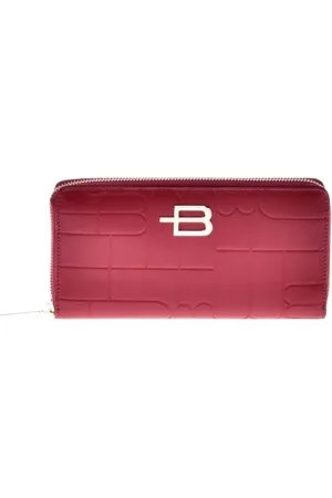 BALDININI Akcesoria, Kobieta, Czerwony, ONE SIZE, Skóra, Portfel Long Wallet