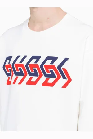 Gucci Bluzy, Kobieta, Biały, M, Bluza Crewneck