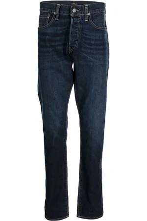 Ralph Lauren Jeansy, Mężczyzna, Niebieski, W31 L32, Jeansyy Straight Leg Slim