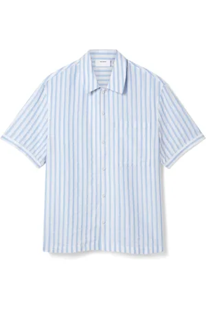 Axel Arigato Koszule, Mężczyzna, Wielobarwność, XL, Bawełna, Lido Striped Shirt