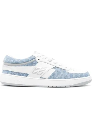Givenchy Buty, Kobieta, Niebieski, 41 EU, Denim, Denimowe sneakersy Low-Top