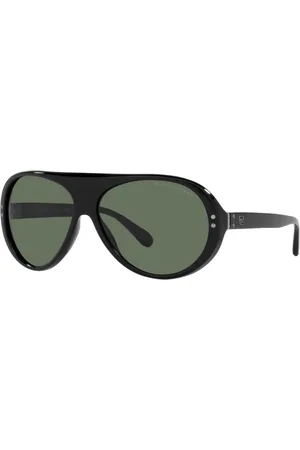 Ralph Lauren Akcesoria, Mężczyzna, Czarny, ONE SIZE, Okulary przeciwsłoneczne z octanu