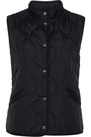 Ralph Lauren Kurtki, Kobieta, Niebieski, L, Poliester, Kamizelka ocieplana