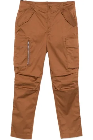 Ralph Lauren Spodnie, Kobieta, brązowy, L, Bawełna, Spodnie Cargo Nidelio Ankle