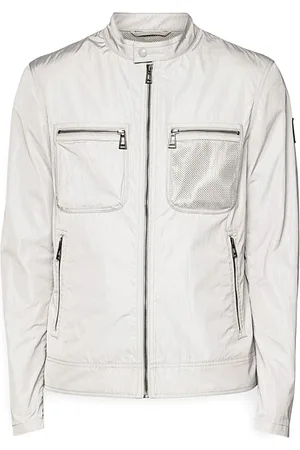 Belstaff Kurtki, Mężczyzna, Szary, M, Bawełna, Stylowa Kurtka