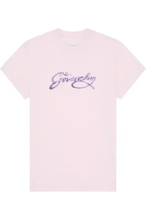 Givenchy Koszulki, Kobieta, Różowy, XS, Bawełna, T-shirt
