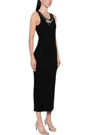 Givenchy Sukienki, Kobieta, Czarny, S, Bawełna, Elegancka Czarna Sukienka