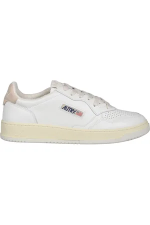 Autry Buty, Mężczyzna, Biały, 42 EU, Skóra, Sneakersy Low Virgin Sponge