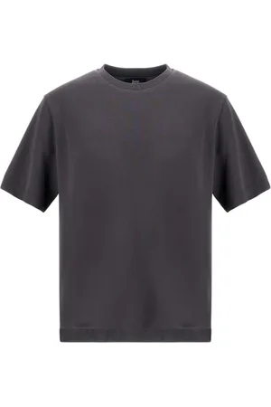 HERNO Koszulki, Mężczyzna, Szary, 5XL, Bawełna, Szary T-shirt