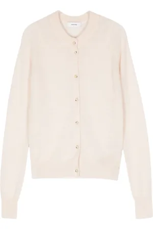 haikure Swetry, Kobieta, Różowy, S, Wełna, Faded Roxie Cardigan