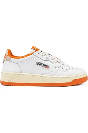 Autry Buty, Mężczyzna, Biały, 41 EU, Skóra, Medalist Low Sponge Leather Sneakers