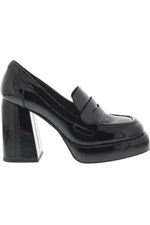 Bibi Lou Buty, Kobieta, Czarny, 38 EU, Skóra, Czółenka typu loafer Nathalie