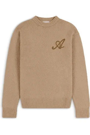 Axel Arigato Swetry, Mężczyzna, brązowy, L, Kaszmir, Beyond Signature Sweater