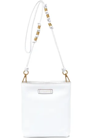 Gianni chiarini Torebki, Kobieta, Biały, ONE SIZE, Skóra, Camilla Shoulder Bag