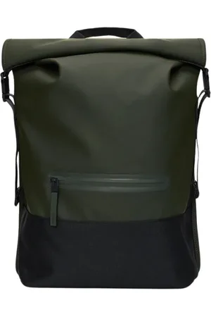 Rains Torebki, unisex, Zielony, ONE SIZE, Sportowy plecak typu rolltop Trail