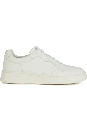 Geox Buty, Mężczyzna, Biały, 42 EU, Skóra, Białe Sneakersy