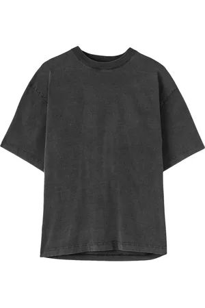 Axel Arigato Koszulki, Mężczyzna, Czarny, S, Bawełna, Oversize`owy T-shirt z haftem