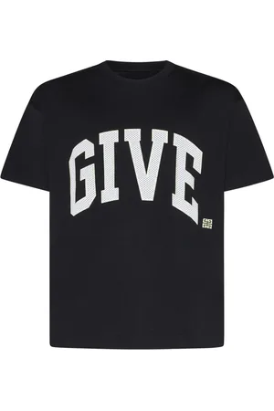 Givenchy Koszulki, Mężczyzna, Czarny, M, Bawełna, College Boxy Fit T-Shirt