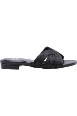 Bibi Lou Buty, Kobieta, Czarny, 37 EU, Stylowe Letnie Klapki