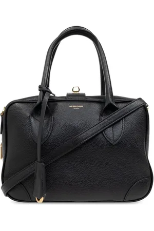 Golden Goose Torebki, Kobieta, Czarny, ONE SIZE, Skóra, Prostokątna Torba Body Bag