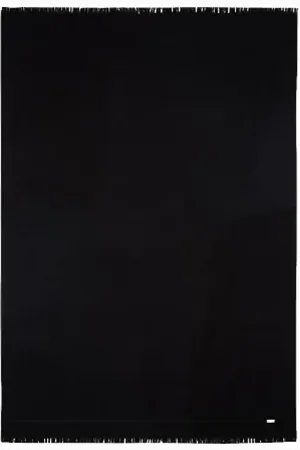 ANN DEMEULEMEESTER Akcesoria, Kobieta, Czarny, ONE SIZE, Wełna, Szalik z wełny