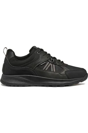 Geox Buty, Mężczyzna, Czarny, 43 EU, Poliester, Terrestre ABX Sneakers