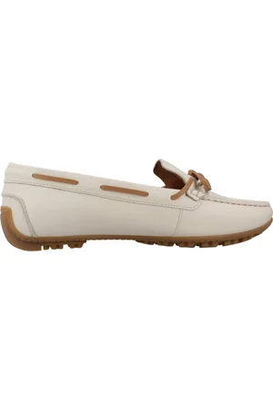 Geox Buty, Kobieta, Beżowy, 38 EU, Skóra, Buty żeglarskie