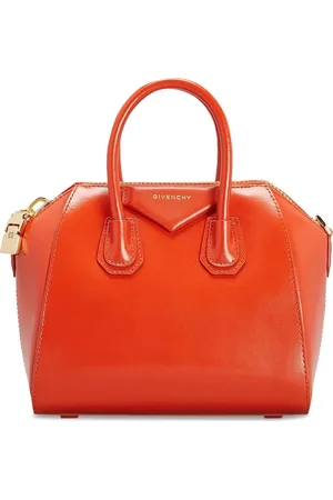 Givenchy Torebki, Kobieta, Pomarańczowy, ONE SIZE, Skóra, Mini Antigona Crossbody Bag