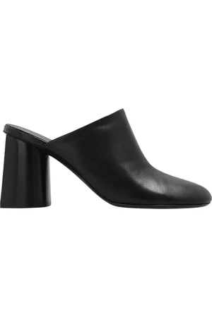 Balenciaga Buty, Kobieta, Czarny, 40 1/2 EU, Skóra, Klapki Glove