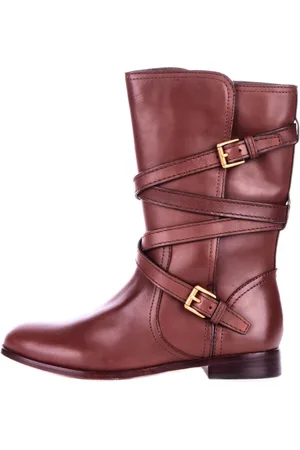 Ralph Lauren Buty, Kobieta, brązowy, 38 EU, Skóra, Botki