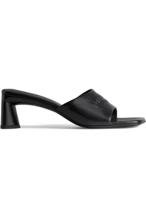 Balenciaga Buty, Kobieta, Czarny, 36 EU, Skóra, Sandały Duty Free 60