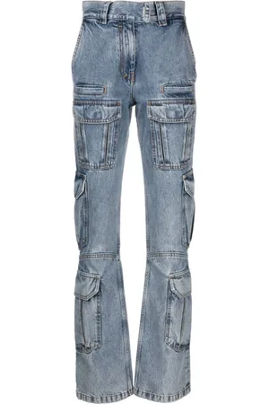Givenchy Jeansy, Kobieta, Niebieski, W27, Denim, Jasne Niebieskie Jeansyy Denim