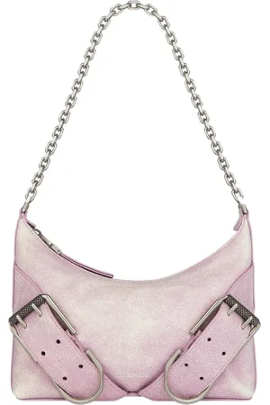 Givenchy Torebki, Kobieta, Różowy, ONE SIZE, Skóra, Różowa skórzana torebka Voyou