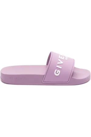 Givenchy Buty, Kobieta, Fioletowy, 36 EU, Sandały na płaskiej podeszwie w kolorze orchideowej purpury
