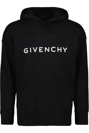 Givenchy Bluzy, Mężczyzna, Czarny, L, Bawełna, Bluza z kapturem Archetype