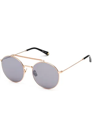 Belstaff Akcesoria, Kobieta, Żółty, ONE SIZE, Tytanowe okulary przeciwsłoneczne