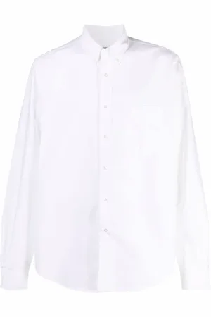 Aspesi Koszule, Mężczyzna, Biały, 2XL, Oxford New Magra Formal Shirt